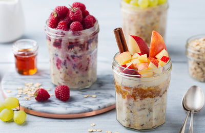 Overnight Protein Oats For Breakfast