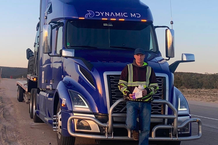 How One Long-Haul Trucker Stays Healthy On The Road
