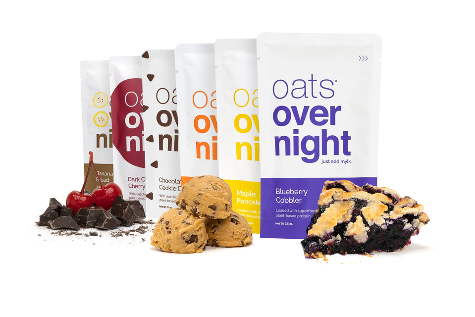 Easy Overnight Oats Breakfast - High Protein - Oats Overnight