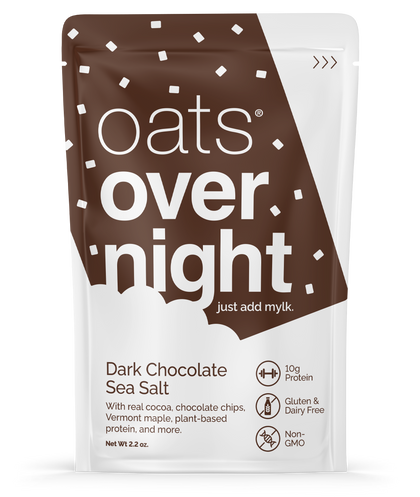 Dark Chocolate Overnight Oats Protein Shake - Low Sugar